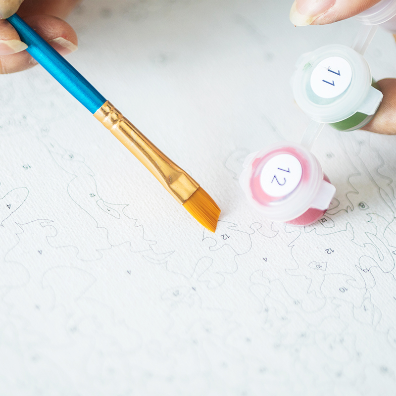 1PC frameless Paint By Numbers – Art Craft Lion Bewertung und Preis
