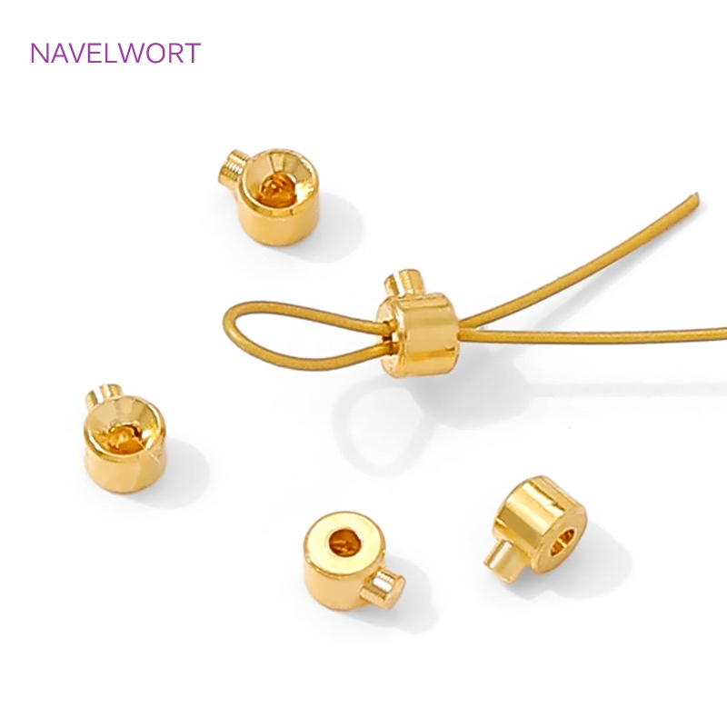 18K Gold Plated Round Crimp En – Art Craft Making Bewertung und Preis