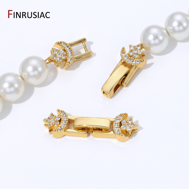 18K Gold Plated Brass Pearl Cl – Art Craft Making Bewertung und Preis