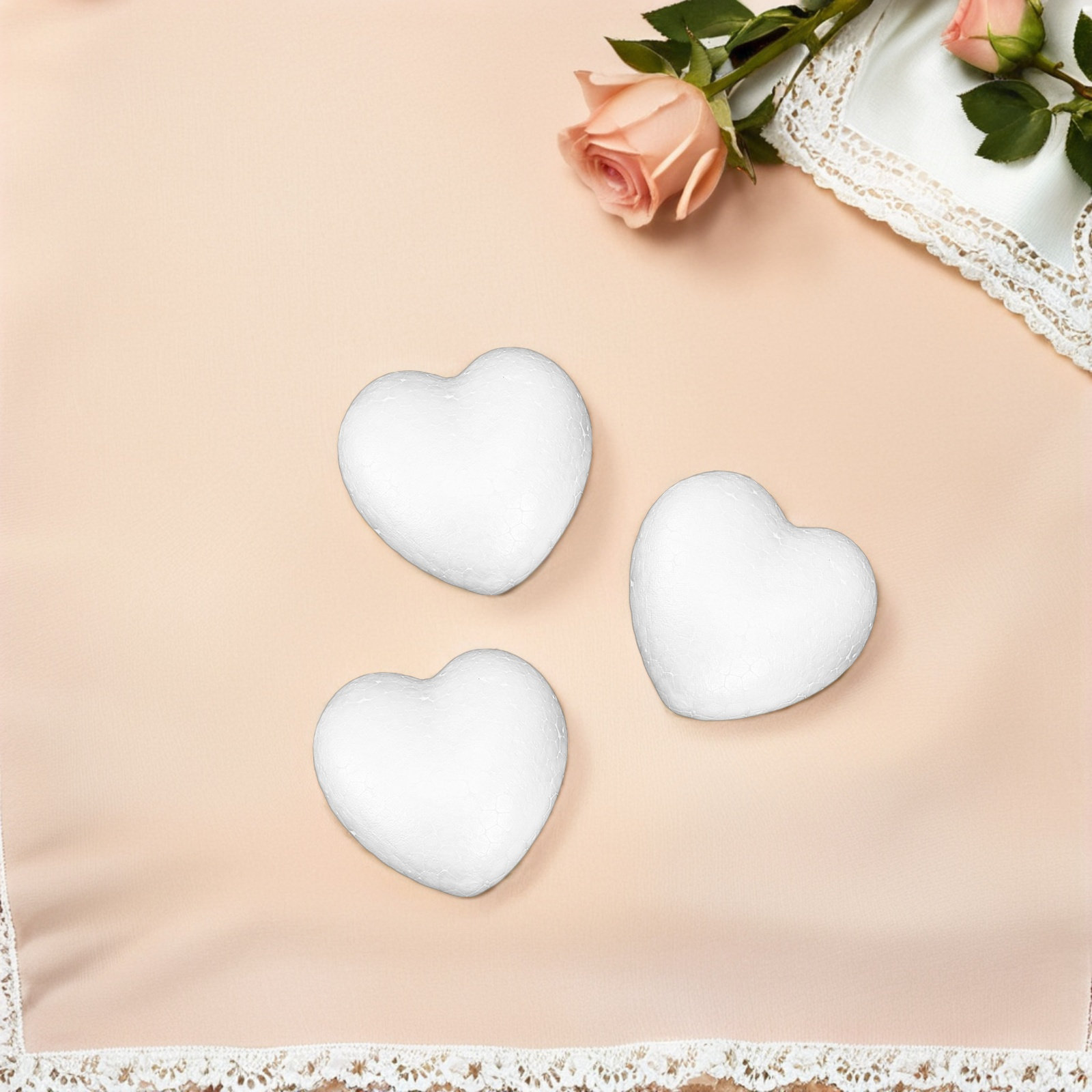 20Pcs Blank Heart Foam Balls D – Art And Craft Valentine Bewertung und Preis