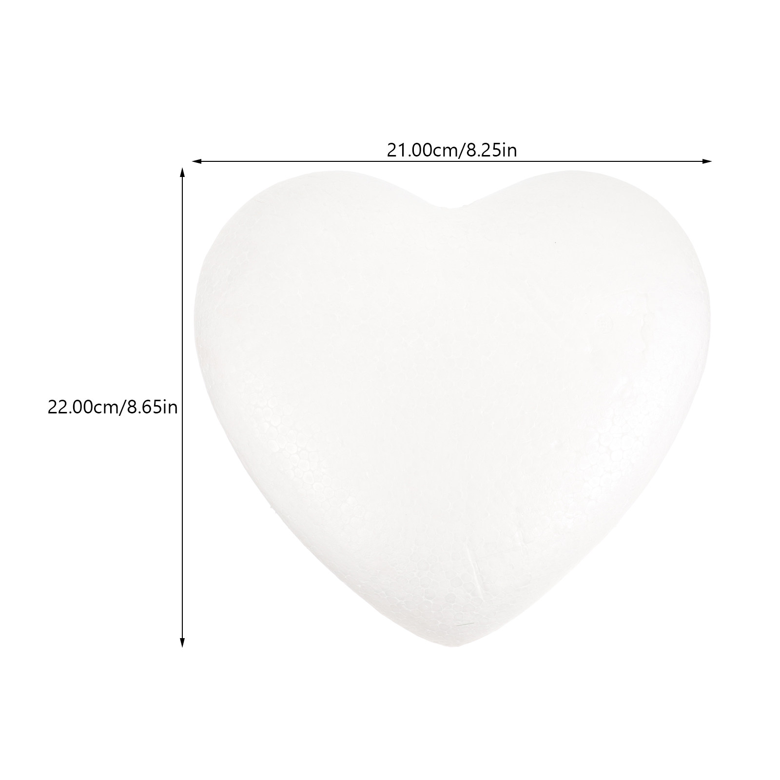 White 23Cm Modeling Heart Poly – Art And Craft Valentine Bewertung und Preis