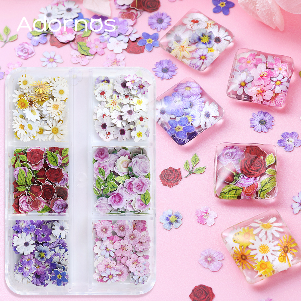 6 Grids Flowers Wood Pulp Chip – Art And Craft Valentine Bewertung und Preis