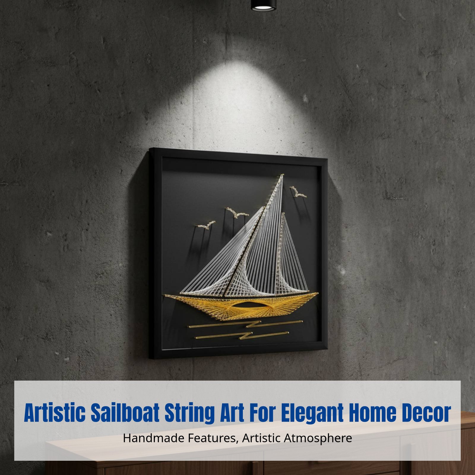 Nail String Art, Sailing Theme – Art Craft Gift Ideas Bewertung und Preis