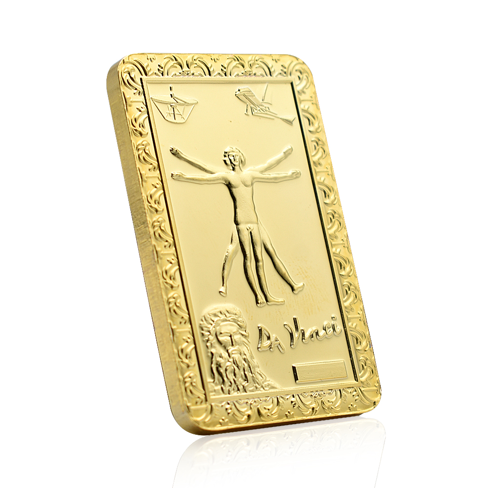 Mona Lisa Gold Bar Da Vinci Me – Art Craft Holiday Bewertung und Preis