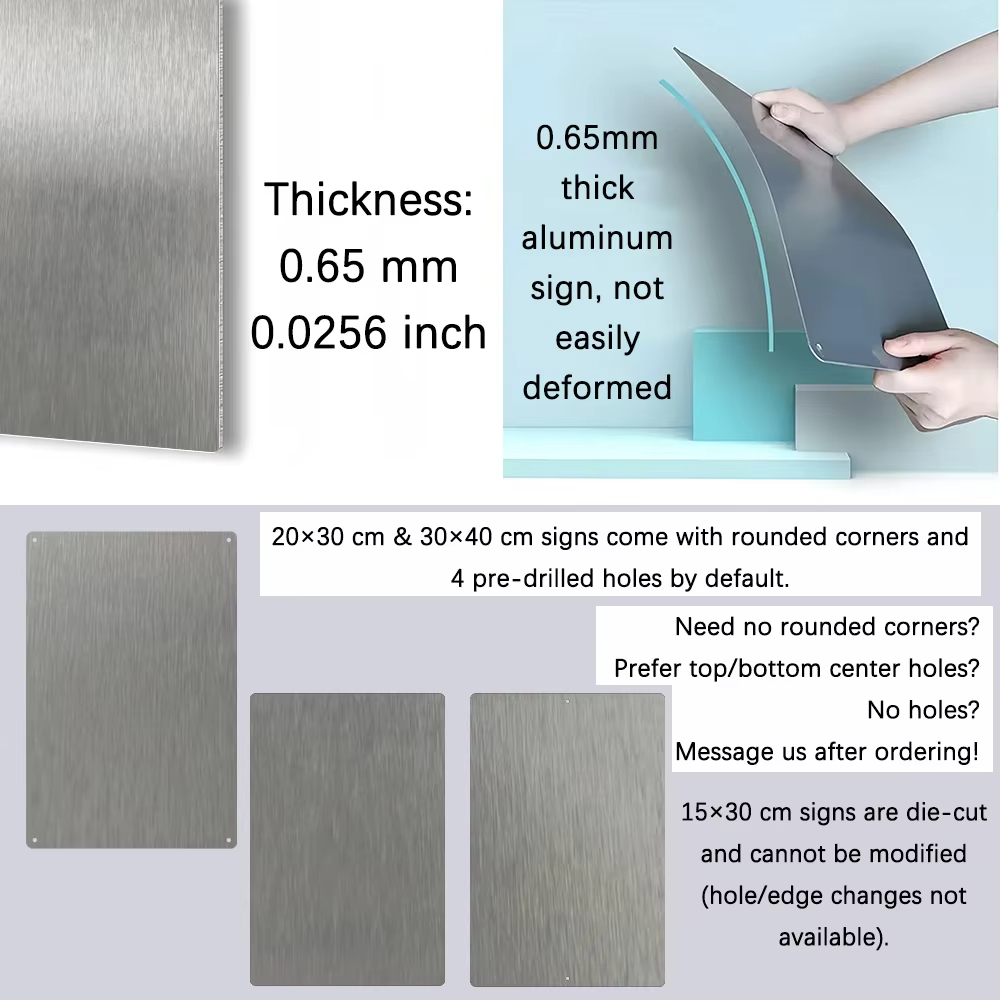 Custom Sign Metal Aluminum Pla – Art Craft Activity Bewertung und Preis