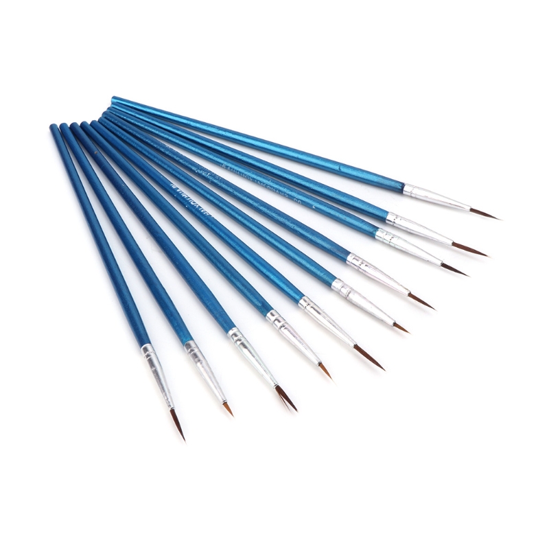 10Pcs/Set Nylon Hair Paint Bru – Watercolor Brush Pen Bewertung und Preis