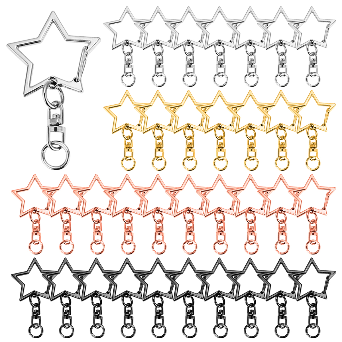 15/25/40 Set Star Shaped Rotat – Art Craft Activity Bewertung und Preis