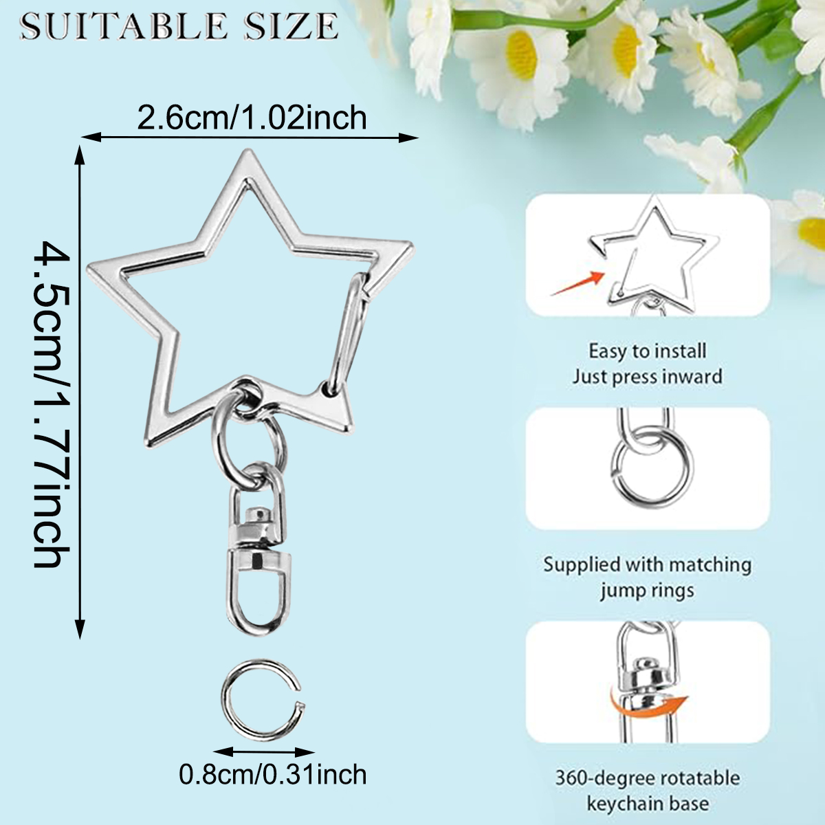 15/25/40 Set Star Shaped Rotat – Art Craft Activity Bewertung und Preis