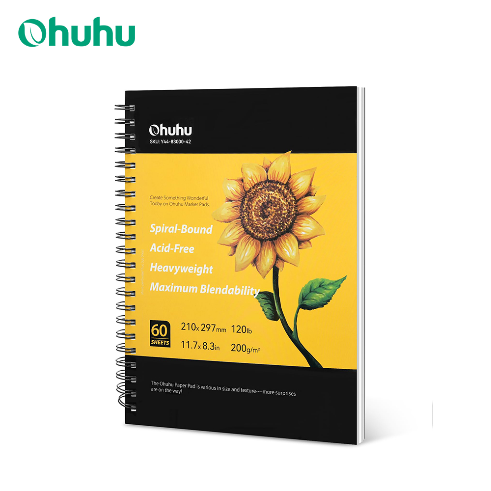 Ohuhu Spiral Bound Marker Pad  – Watercolor Brush Pen Bewertung und Preis