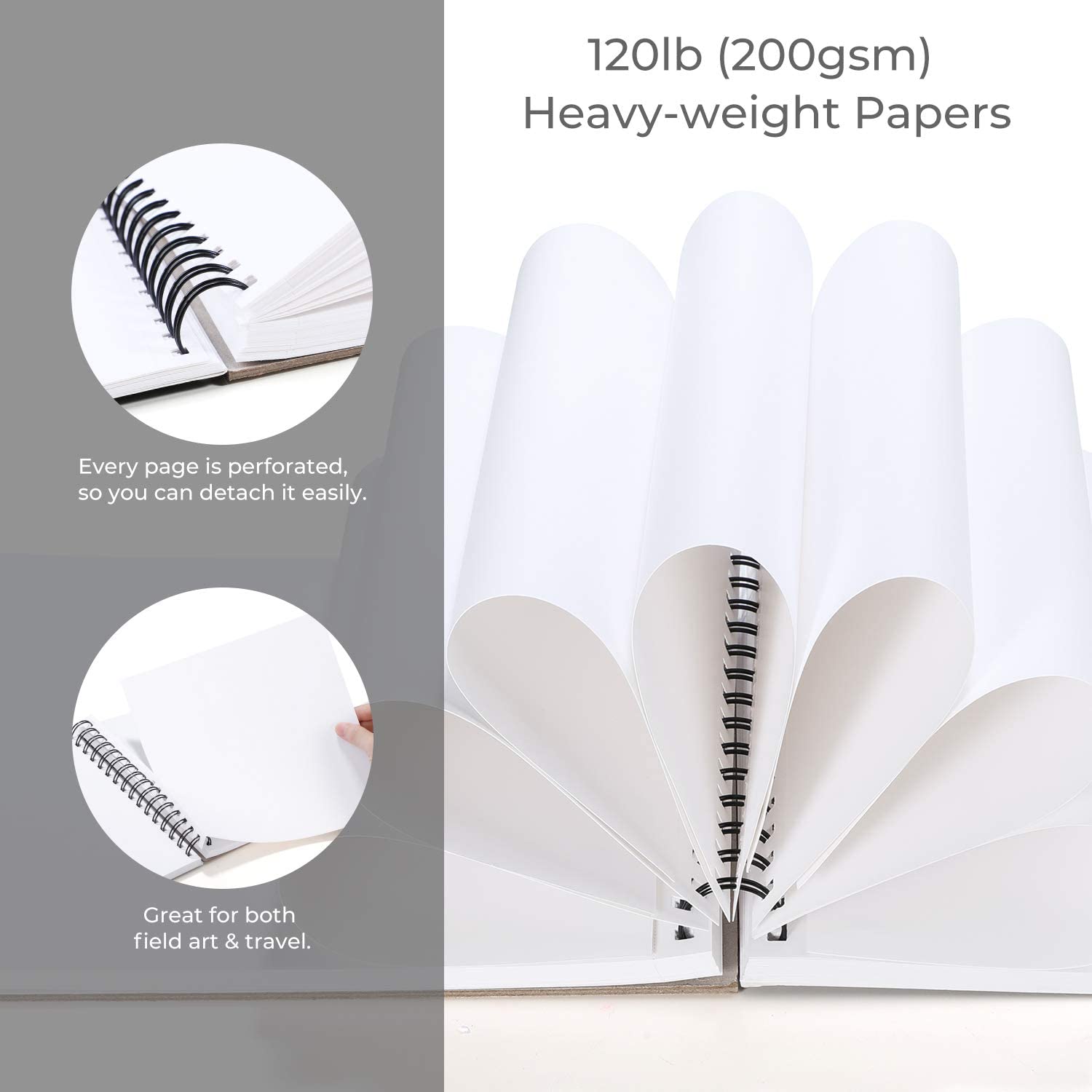 Ohuhu Spiral Bound Marker Pad  – Watercolor Brush Pen Bewertung und Preis