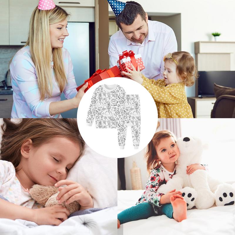 Pajama Coloring For Kids Sketc – Art And Craft Autumn Bewertung und Preis