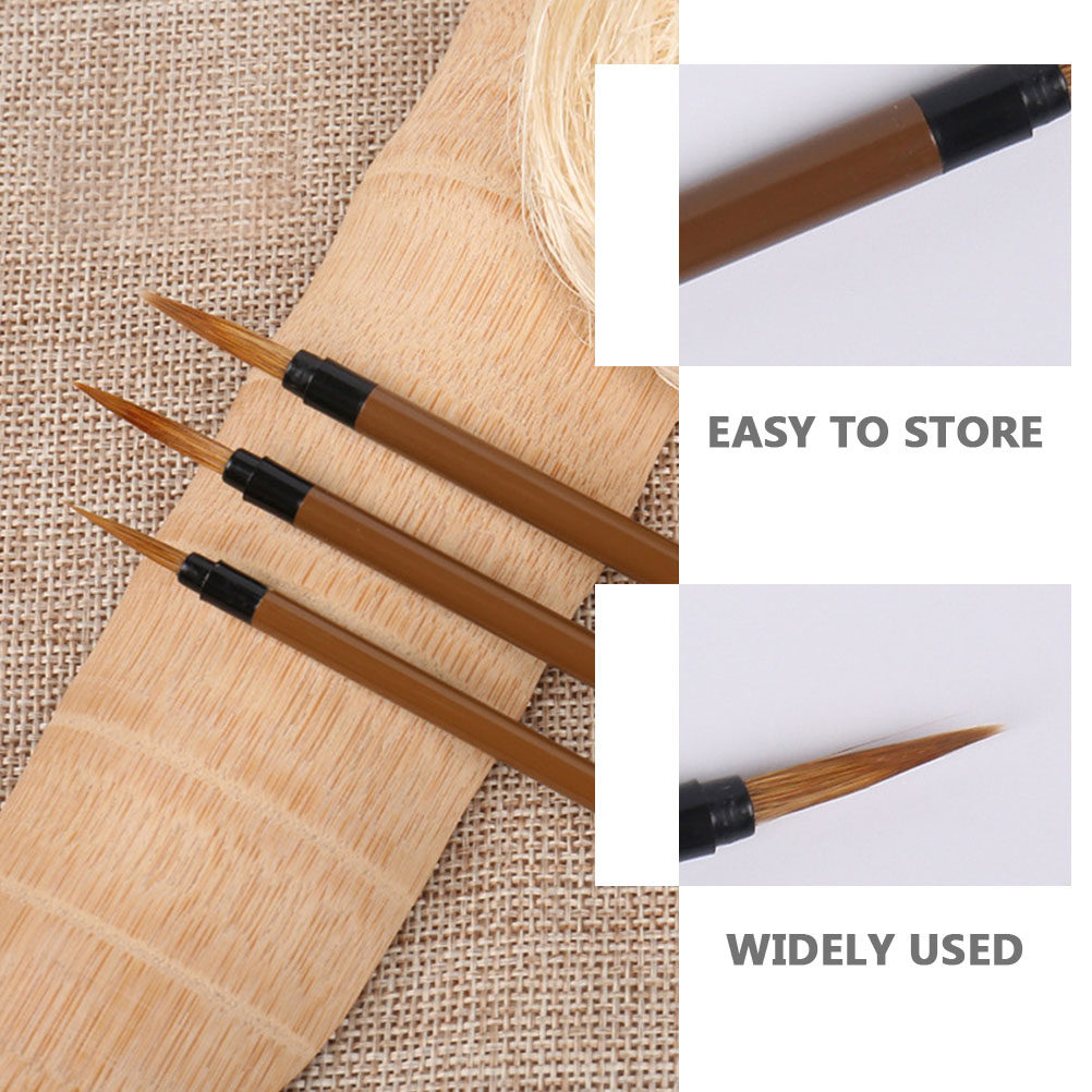 3Pcs Wolf Hair Line Drawing Pe – Watercolor Brush Pen Bewertung und Preis
