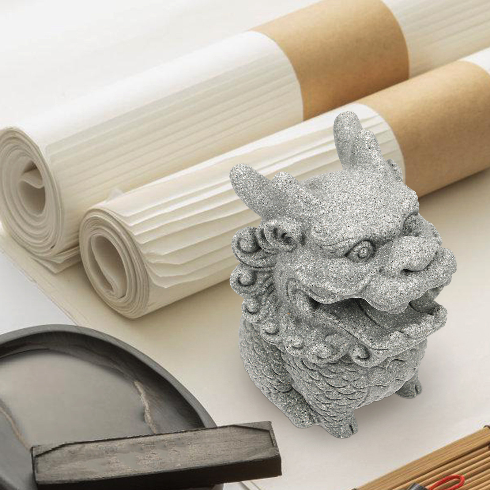 Stone Lion Paperweight Decorat – Art Craft Lion Bewertung und Preis