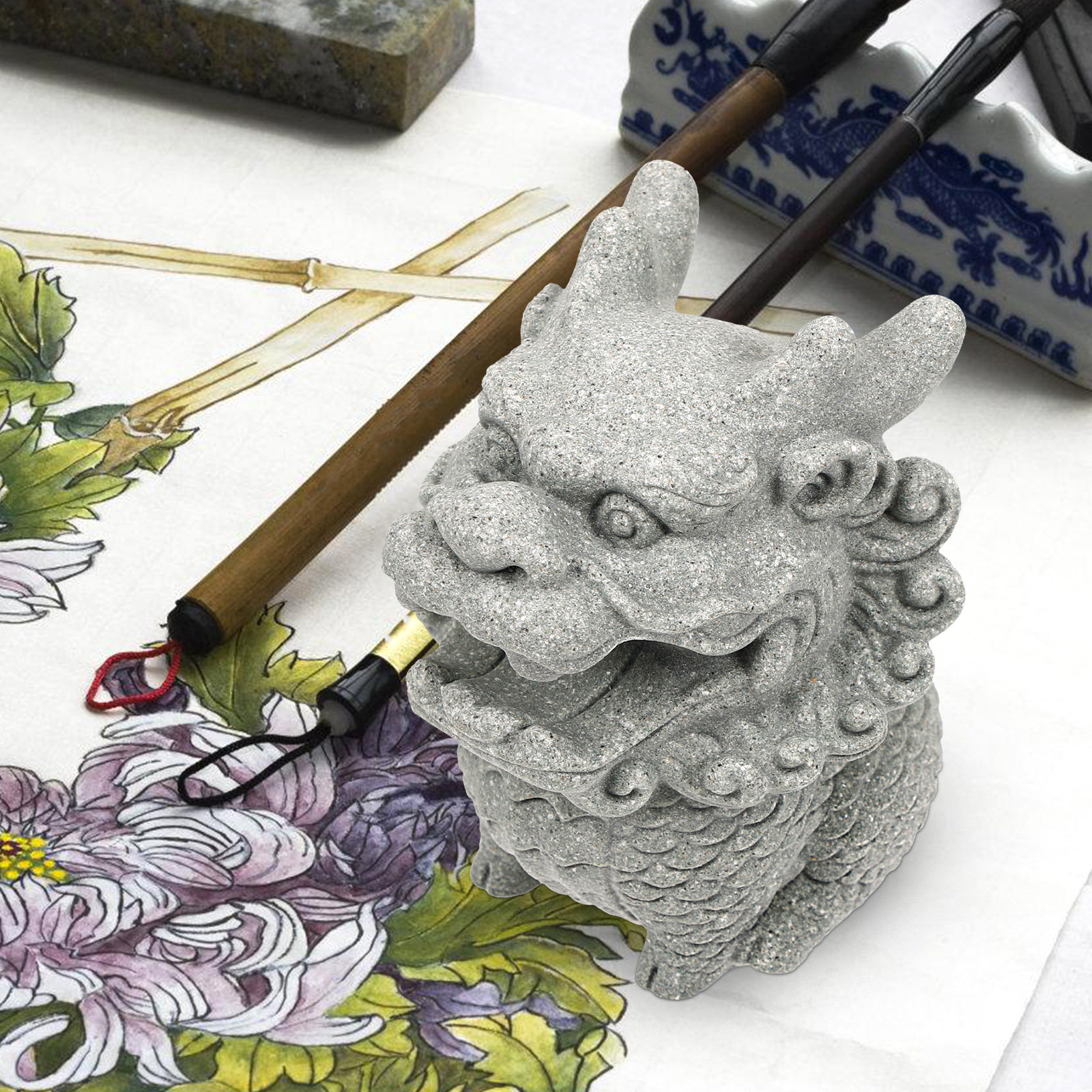 Stone Lion Paperweight Decorat – Art Craft Lion Bewertung und Preis