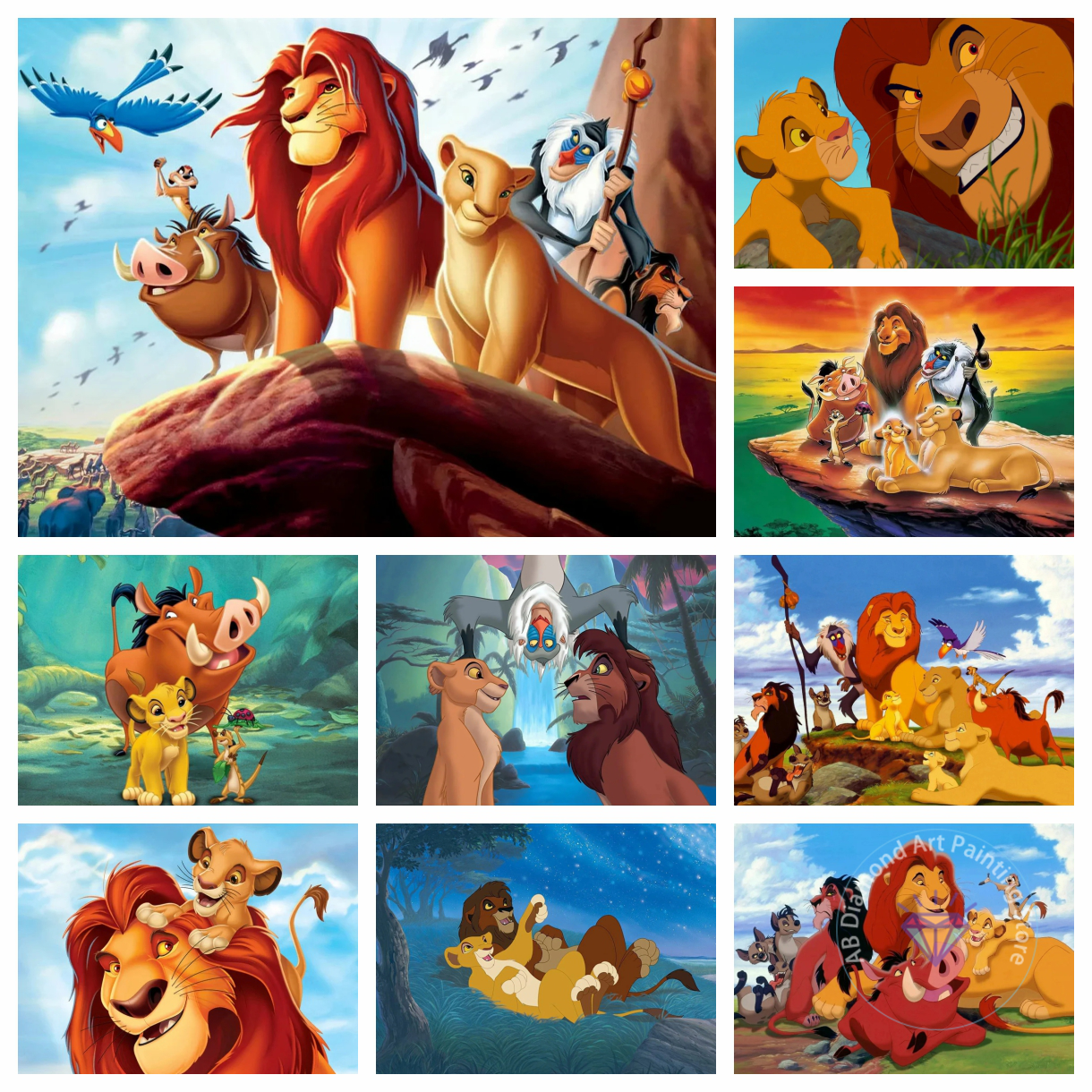 The Lion King AB Diamond Paint – Art Craft Lion Bewertung und Preis