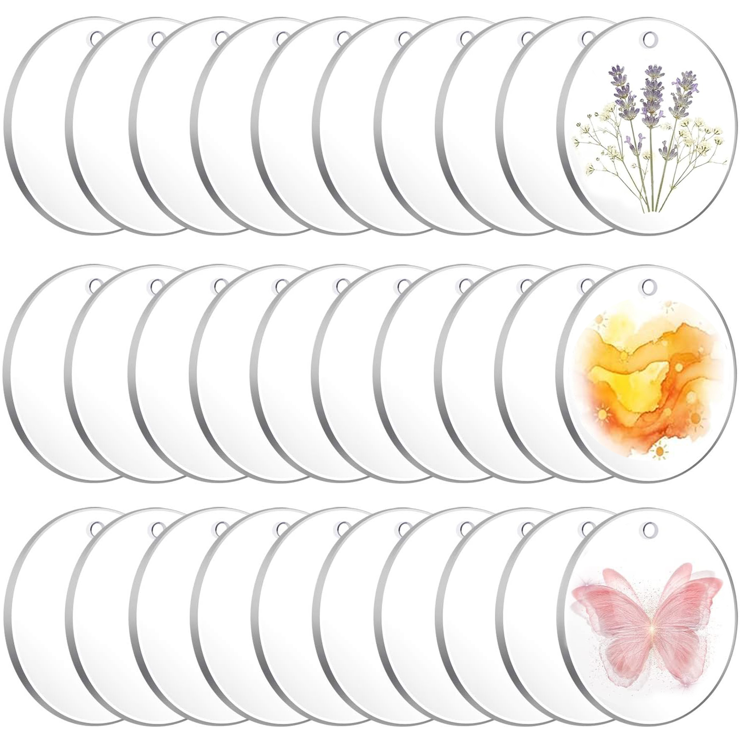 30 Pcs Clear Acrylic Circles 2 – Art Craft Activity Bewertung und Preis
