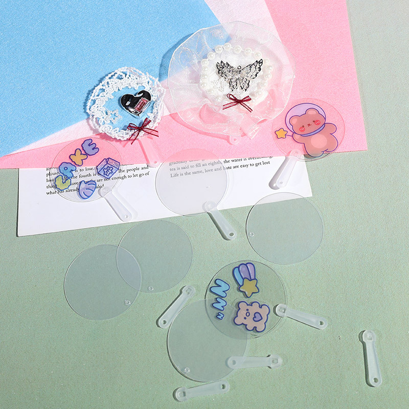 50Pcs 5cm Mini DIY Blank Fan T – Art Craft Gift Ideas Bewertung und Preis