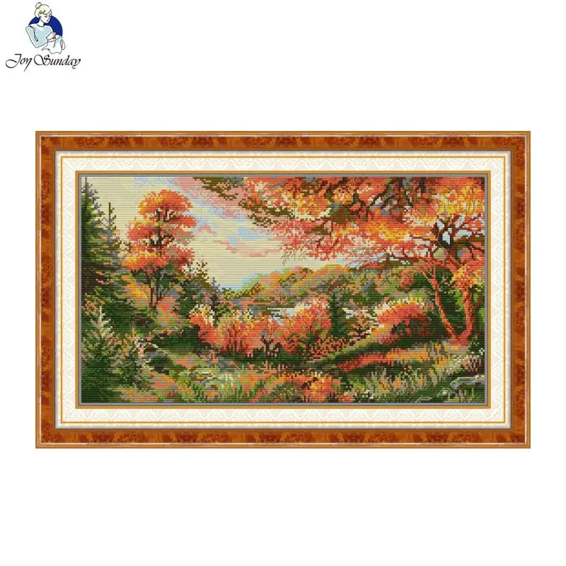 Autumn Scenery Pattern Cross S – Art And Craft Autumn Bewertung und Preis