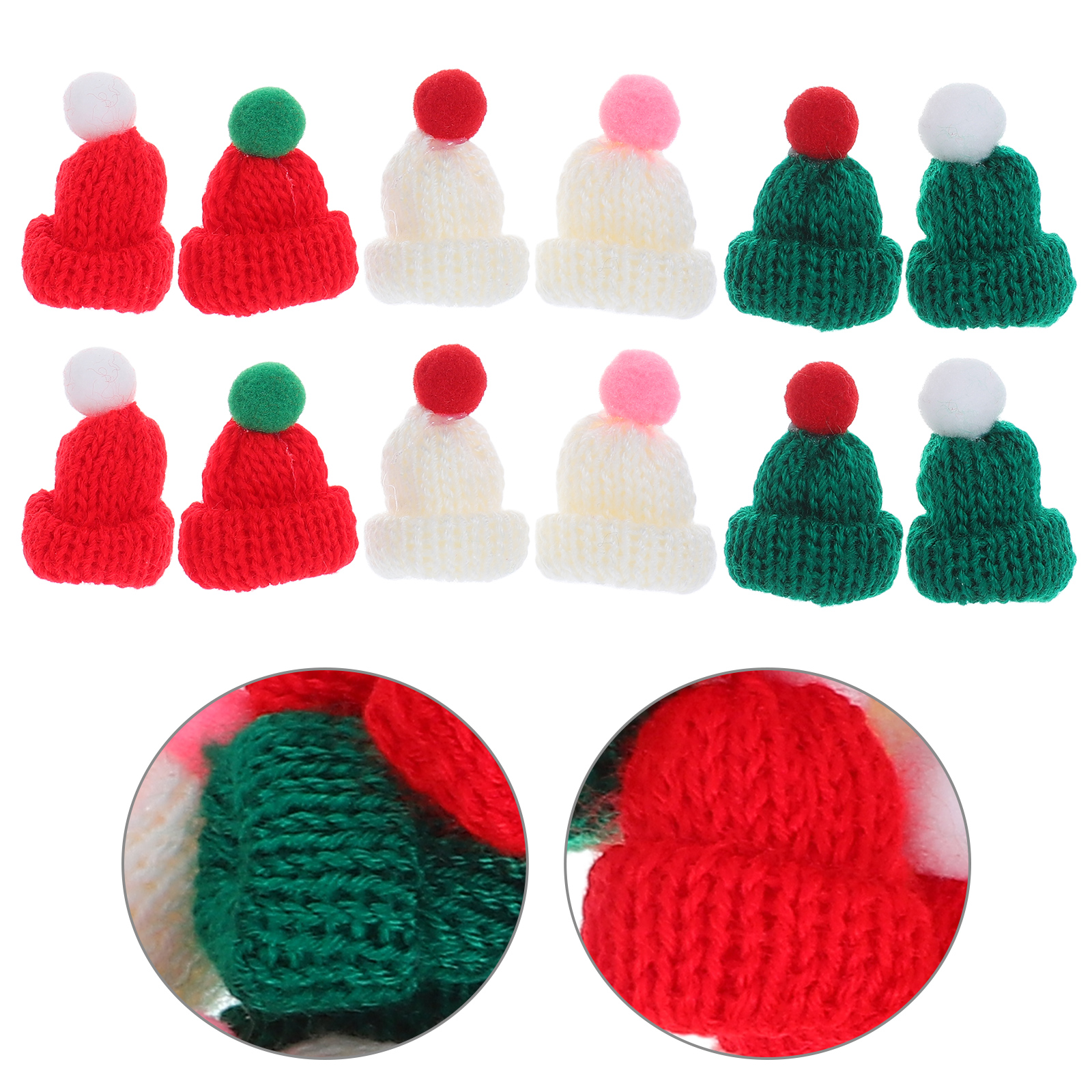 60Pcs Mini Knit Hats for Craft – Art Craft Holiday Bewertung und Preis